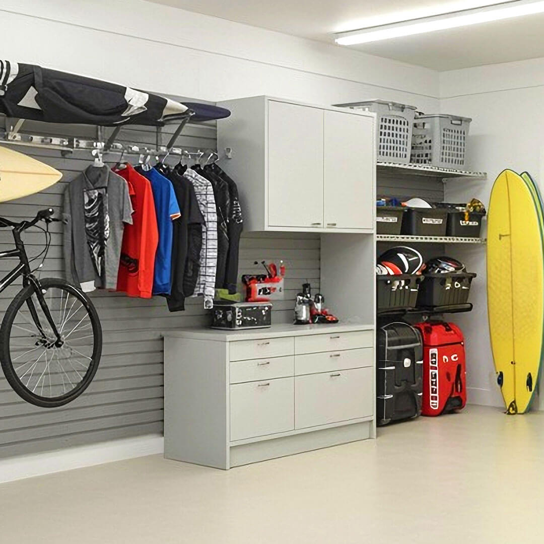 Garage Organization & Flooring