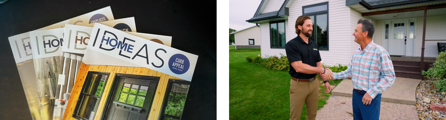 Home Ideas Magazine issues and a Home Ideas TV interview