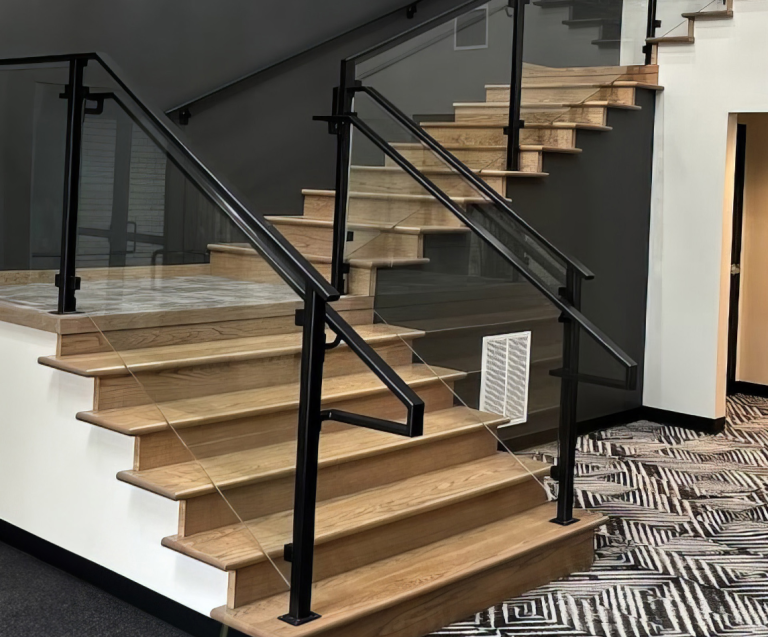 Residential Glass Stair Railings