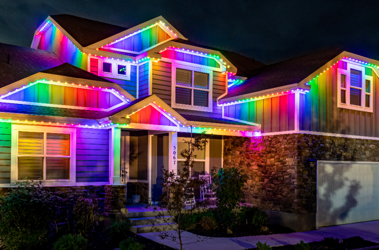 Year-Round Outdoor Lighting with Ease