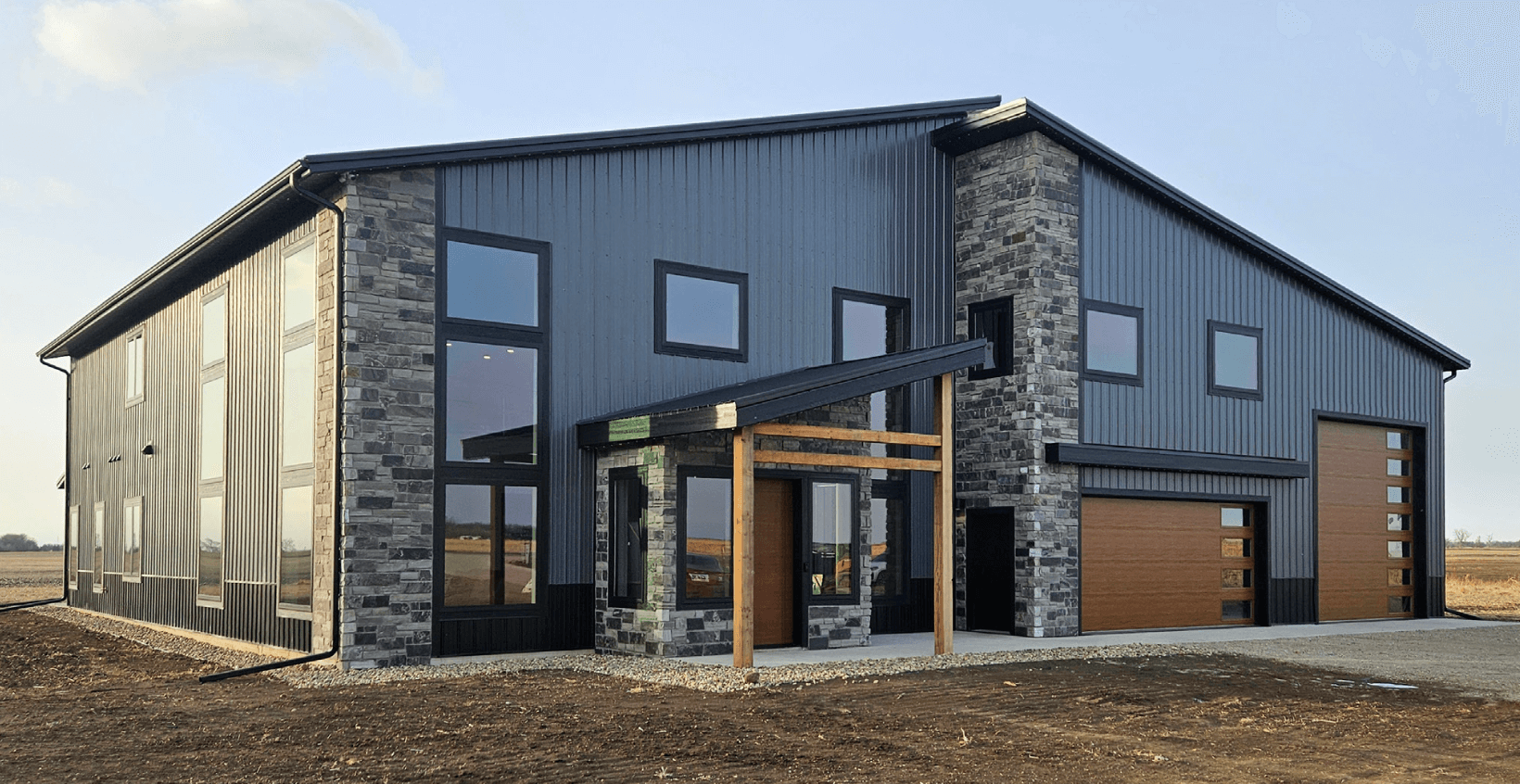 Efficient Luxury Living Barndominium Style — Dobesh Construction